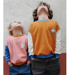 Etiquettes à coudre “Jamais trop de couleurs”