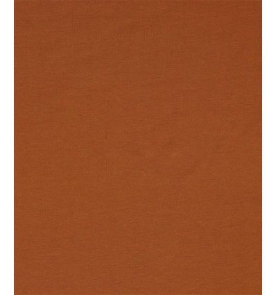 Jersey de coton terracotta