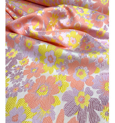 Jacquard Lurex - LIGHT ROSE