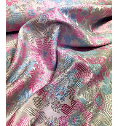 Jacquard Lurex - LIGHT ROSE