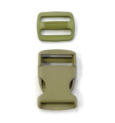 30mm - Boucle clip pour banane + coulisse