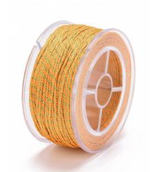 Cordon indien torsadé lurex