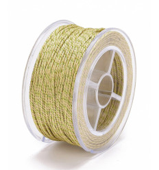 Cordon indien torsadé lurex (1m)