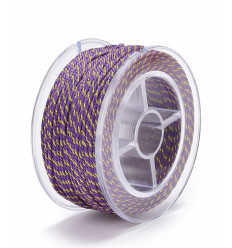 Cordon indien torsadé lurex (1m)