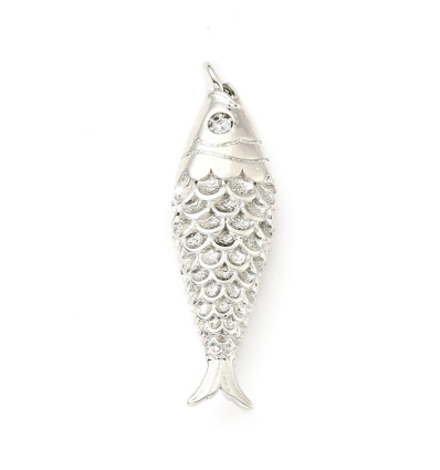 Pendentif poisson pêché