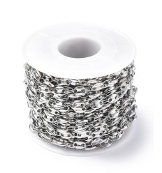 Chaine maillon type Hermes (10cm)