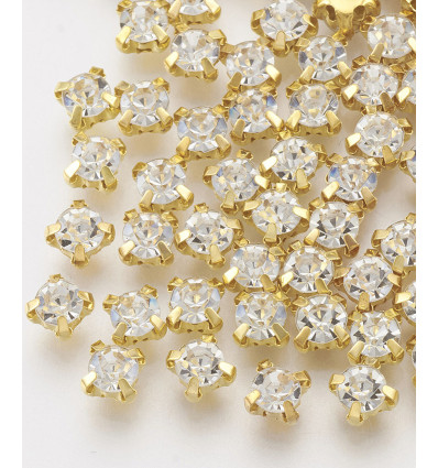 5mm - Strass à coudre