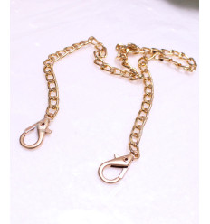 Anse de sac chaine dorée (120cm)