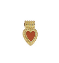 Intercalaire pendentif coeur