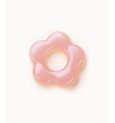 pendentif fleur moyenne en acétate