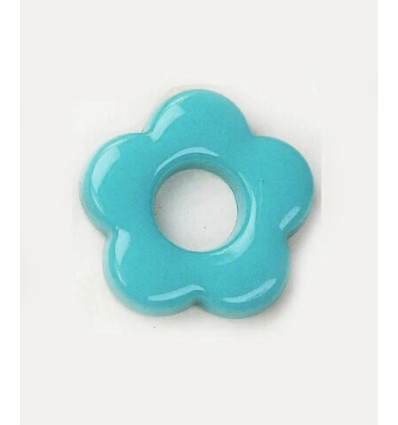 pendentif fleur moyenne en acétate