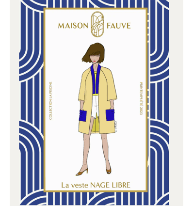 Patron veste Nage Libre 