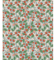 Popeline de coton - Orchard Cerise