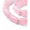 10mm - Quartz rose - Chapelet pierre tube