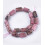 10mm - rhodonite - Chapelet pierre tube