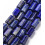 10mm - lapis lazuli - Chapelet pierre tube