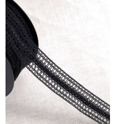 Dentelle entre-deux - croisillons