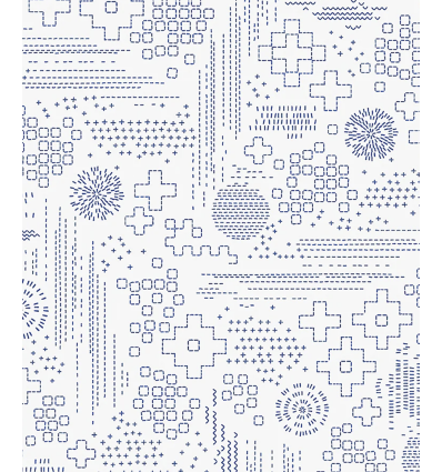 Tissu japonais - fleurs de cerisier