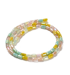 6x4mm - Chapelet perle en verre tube