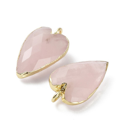 Pendentif grosse coeur en pierre