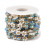 Chaine fleurs tissées acier inoxydable (10cm)