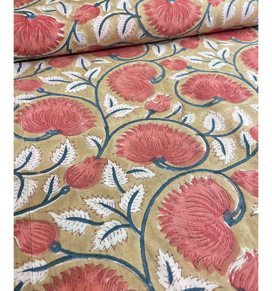 Tissu traditionnel indien