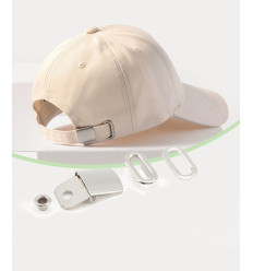 Attache réglable pour casquette (1pc)