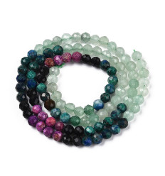 4mm - Mix de pierres - Chapelet pierre