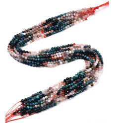 4mm - Mix de pierres - Chapelet pierre