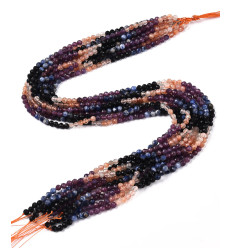 4mm - Mix de pierres - Chapelet pierre