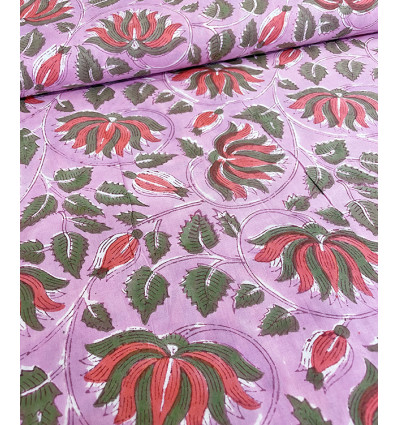 Tissu traditionnel indien