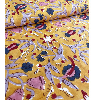 Tissu traditionnel indien