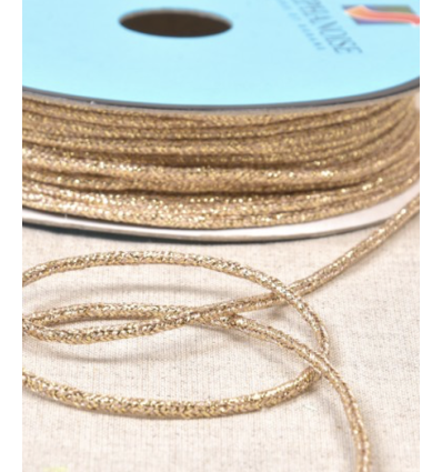 2mm - cordon bijoux doré