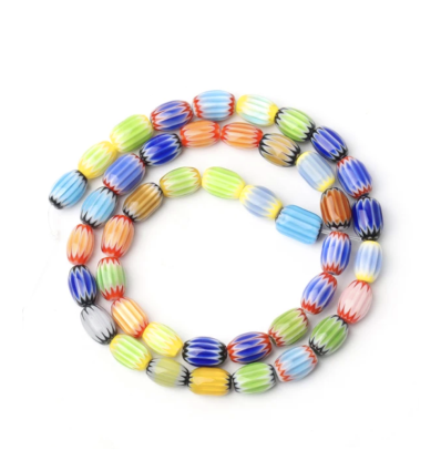 9x6mm - Chapelet perle murano en verre