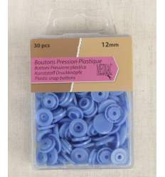 Pression en résine (30pcs) - bleu