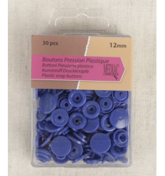 Pression en résine (30pcs) - bleu