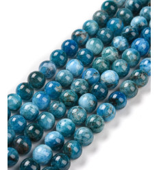 8mm - apatite - Chapelet de pierres