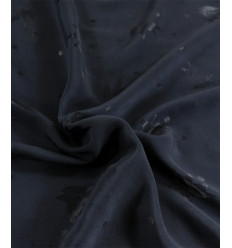 Jacquard de Viscose Streli Bleu Marine