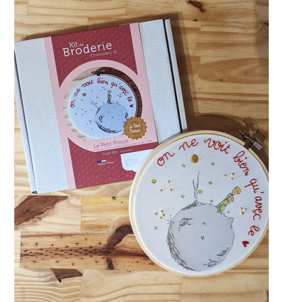 Kit broderie "Le petit prince" - The comptoir