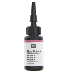 Résine séchage UV rose fluo (10ml)