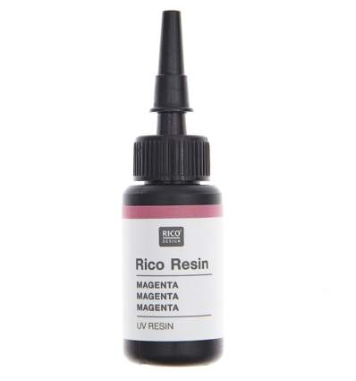 Résine séchage UV rose fluo (10ml)