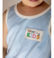 Etiquettes à coudre “Sweet crazy kids”