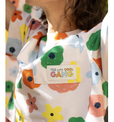 Etiquettes à coudre “Super cool gang”