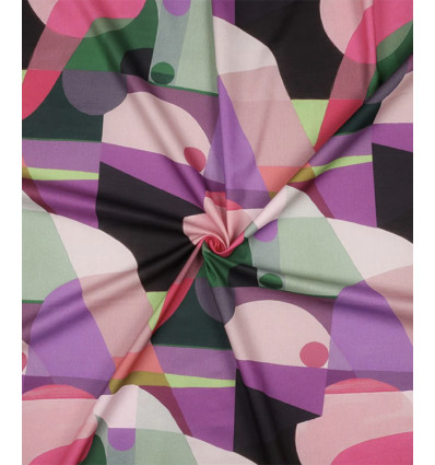 Voile de coton Midnight Summer Swim - Nerida Hansen