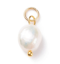 8x7mm - perles de culture naturelles - 1pc