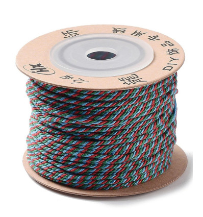 Lien cordelière torsadée