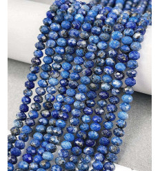 4x3mm - lapis lazuli - Chapelet pierre