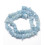 aigue-marine - Chapelet pierre chips