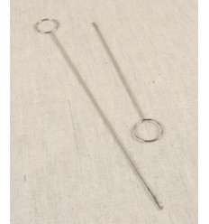 2 pcs - Crochet retourne biais