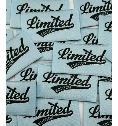 Limited Edition - Étiquette tissée à coudre